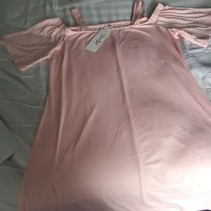Pink cool arm shirt